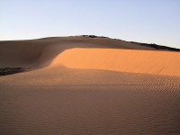Dune de sable dans la Bayudah